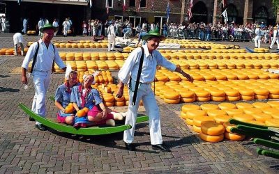 The famous Cheese Market Alkmaar