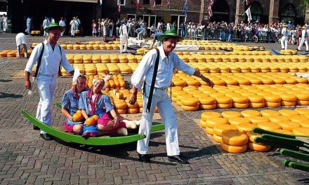 Alkmaar Cheese Market ushers in the Dutch cheese market season as the 1st market in the country.