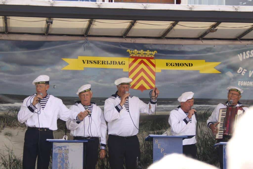 De Jaarlijkse Visserijdag Egmond aan Zee