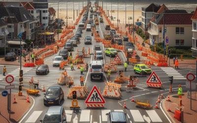 Tijdelijke verkeersmaatregelen kruispunt Egmond aan Zee