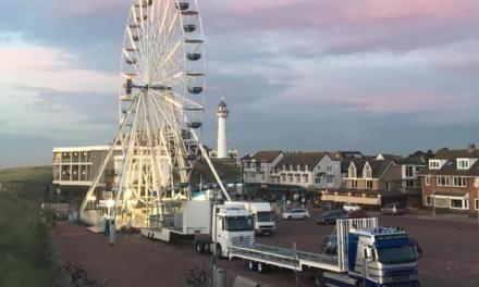 Reuzenrad vanaf 30 augustus weer bij het strand in Egmond