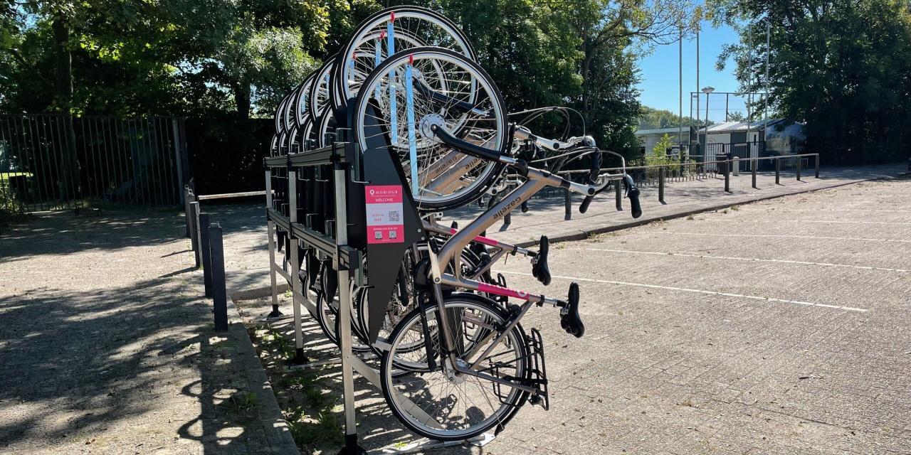 Parcheggio gratuito a Egmond-inside e in bicicletta fino alla spiaggia