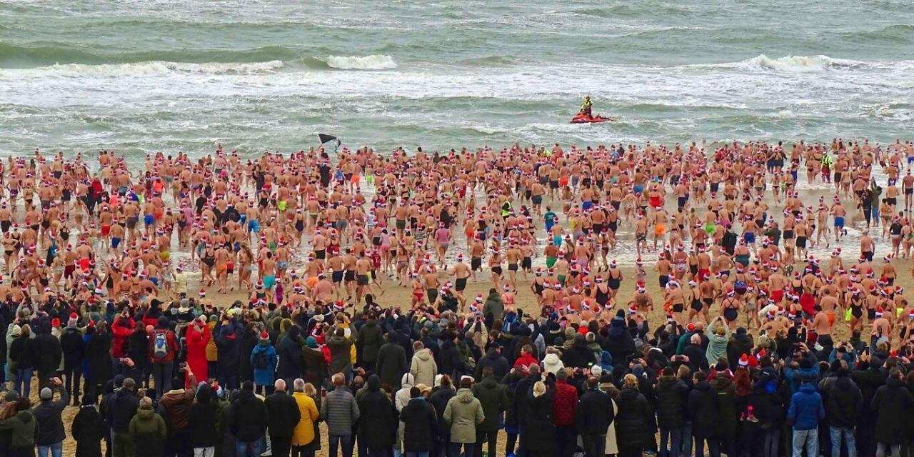 Video : Neujahrssprung in Egmond aan Zee 2023