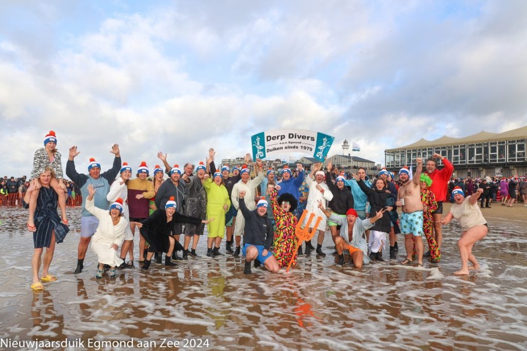 Egmond aan Zee's Nieuwjaarsduik 2024: AFGELAST - Egmond Online