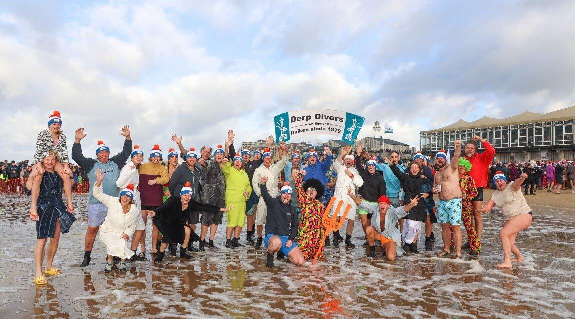 Egmond aan Zee’s Nieuwjaarsduik 2024: AFGELAST