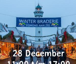 28 December – Winterbraderie in Egmond aan Zee!