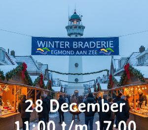28 December – Winterbraderie in Egmond aan Zee!