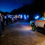 Fjoertoer Egmond 2022  | 15.500 wandelaars genieten van lichtspektakel
