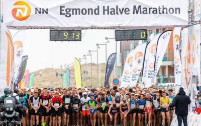 Egmond Halve Marathon 2026 volledig uitverkocht — alleen Mini Marathons nog beschikbaar