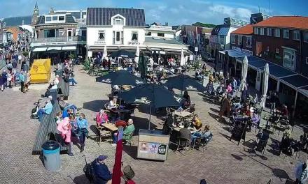 Les terrasses s'ouvrent à nouveau à Egmond aan Zee