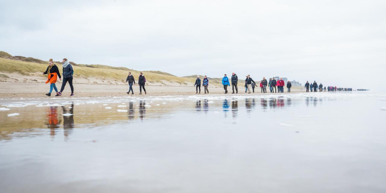 Wandelmarathon weekend Egmond aan Zee